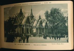 1931 Paris, Promenade a Travers l'Exposition Coloniale Internationale - postcard booklet with 2...
