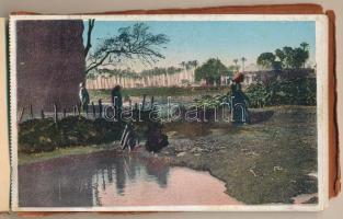 Cairo - pre-1945 postcard booklet with 11 postcards