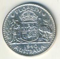 Ausztrália 1940. 1Fl Ag VI.György T:2-