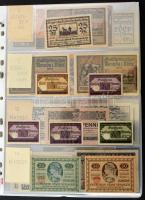 Német Birodalom / Weimari Köztársaság ~1920as évek vegyes 402db-os német szükségpénz tétel fehér nég...