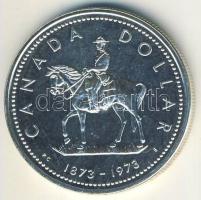 Kanada 1973. 1$ Ag "Lovasrendőr" T:PL