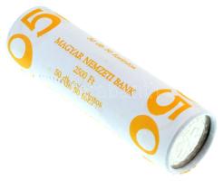 2023. 50Ft Cu-Ni "75 éves az Országos Mentőszolgálat" (50x) bontatlan MNB rolniban T:UNC