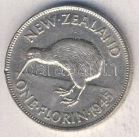 Új-Zéland 1945. 1Fl Ag VI.György T:3 ph