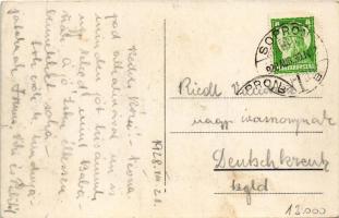 1928 Sopron, Brennbergbánya, Helenenschacht / Ilona akna a bányában (EK)