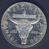 Kanada 1982. 1$ Ag "100 éves Regina" T:exPP