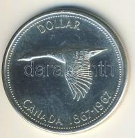 Kanada 1967. 1$ Ag "Centennial" T:2