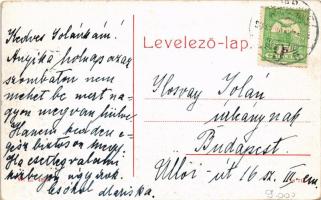 1908 Törökbálint, Baross utca, Ecce homo kegyoszlop. W. L. 4299