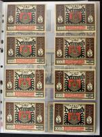 Német Birodalom / Weimari Köztársaság ~1920as évek vegyes 349db-os német szükségpénz tétel fehér két...