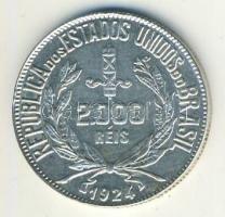 Brazília 1924. 2000R Ag T:2 ph