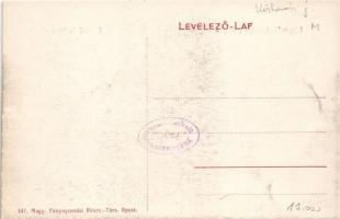 Hajós, Haynald árvaház udvari és kerti részlete apácákkal