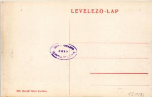 Bácsalmás, Fiedler-lak áruház, Hechtl Géza üzlete és saját kiadása