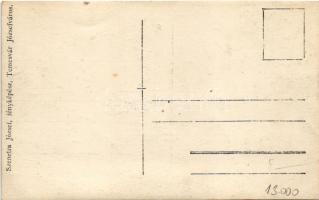 1913-1914 Temesvár, Timisoara; Präsidium des k.u.k. Unteroffizier-Kasinos der Garnison / A cs. és ki...