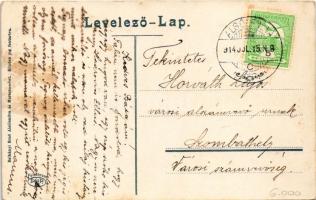 1914 Alsólendva, Alsó-Lendva, Dolnja Lendava; látkép. Balkányi Ernő kiadása / general view (fl)