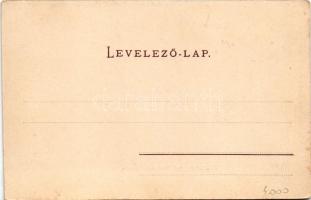 Nagyszeben, Hermannstadt, Sibiu; Stadttheater und Harteneck-Türme / Városi színház és Harteneck torn...