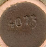 Német kerámia váza. mázas kerámia, jelzett, hibátlan 18 cm