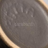 Német kerámia váza. mázas kerámia, jelzett, hibátlan 24 cm