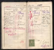 1933-37 báró Apor István (1915-1969) későbbi jogász, huszárzászlós budapesti egyetemi fényképes leck...