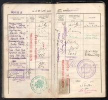 1933-37 báró Apor István (1915-1969) későbbi jogász, huszárzászlós budapesti egyetemi fényképes leck...