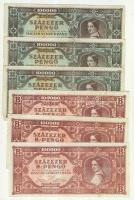 Kis hagyaték bankjegy tétel, magyar 25db + külföldi 11db, régi és új T:vegyes