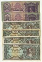 Kis hagyaték bankjegy tétel, magyar 25db + külföldi 11db, régi és új T:vegyes