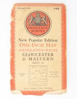 1946 One-Inch Map of England &amp; Wales, Sheet 143: Gloucester &amp; Malvern / Anglia, Glou...