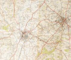 1946 One-Inch Map of England &amp; Wales, Sheet 143: Gloucester &amp; Malvern / Anglia, Glou...