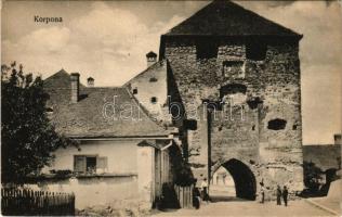 Korpona, Krupina; Régi várkapu. Dietrich József felvétele / old castle gate (Rb)