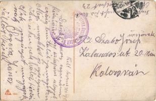 1916 Kämpfe in Russ.-Polen. Erstürmung einer von den Russen besetzten und befestigten Höhe / WWI Aus...