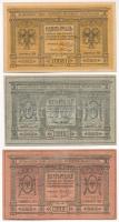 Oroszország / Polgárháború / Szibéria és Urál / Ideiglenes Szibériai Igazgatás 1918. 1R + 5R + 10R T...