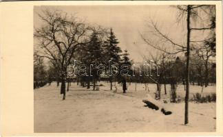 1933 Kőszeg, télen. photo