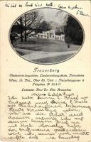 1932 Wien, Vienna, Bécs XIII. Ober-Sankt-Veit, Trazerberg Kindererholungsheim, Landerziehungsheim, Ferienheim. Trazerberggasse 6. (EB)