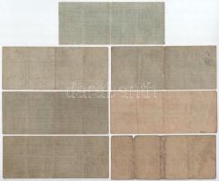 Orosz Polgárháború / Szibéria és Urál / Ideiglenes Szibériai Igazgatás 1919. 25R (6xklf) + 50R T:F-G...