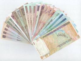 Irán DN (1982-2017) 100R-50.000R (21db) T:UNC-VG
Iran ND (1982-2017) 100 Rials - 50.000 Rials (21pc...