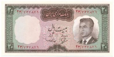 Irán 1964. 20R T:UNC Iran 1964. 20 Rials C:UNC Krause P#78