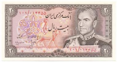 Irán DN (1974-1979) 20R T:UNC Iran ND (1974-1979) 20 Rials C:UNC Krause P#100