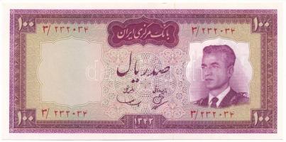 Irán 1963. 100R T:UNC Iran 1963. 100 Rials C:UNC Krause P#77