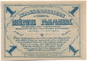 Orosz Polgárháború / Nyugat-oroszországi Önkéntes Hadsereg / Mitau 1919. 1M T:AU
Russian Civil War ...