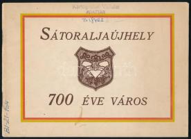 Fülöp László: Sátoraljaújhely 700 éve város. Történelmi visszapillantás. Sátoraljaújhely, én., Sátoraljaújhely Városi Tanács V.B., 43 p. Fekete-fehér fotókkal illusztrált. Kiadói papírkötés, régi intézményi bélyegzésekkel és bejegyzésekkel.