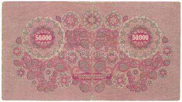 Ausztria 1922. 50.000K "1280 * 016454" T:VG
Austria 1922. 50.000 Kronen "1280 * 0164...