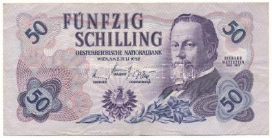 Ausztria 1962. 50Sch "AR 432209" T:F Austria 1962. 50 Schilling "AR 432209" C:F Krause137.