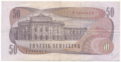 Ausztria 1970. 50Sch "F 388224 E" T:F
Austria 1970. 50 Schilling "F 388224 E" C...