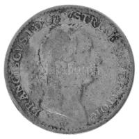 Olasz Államok / Lombardia-Velence 1822V 1/2L Ag "I. Ferenc" T:3 Italian States / Lombardia-Venetia 1822V 1/2 Lira Ag "Franz I" C:F Krause C#5.3