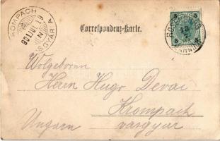 1901 Rosenburg am Kamp, castle. photo (EK)