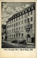 Köln, Cologne; Hotel "Deutsches Haus" Christl. Hospiz. Waisenhausgasse 38. s: E. Knorr