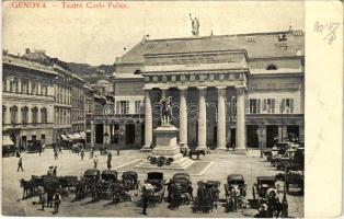 1908 Genova, Teatro Carlo Felice / theatre (fa)