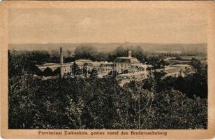 Bloemendaal (Santpoort), Provinciaal Ziekenhuis, gezien vanaf den Brederoscheberg / psychiatric hospital (EK)