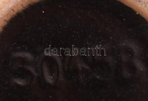 Retro iparművész német váza, m: 22,5 cm