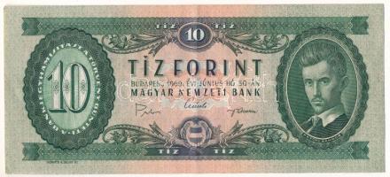 1969. 10Ft T:F szép papír Adamo F7