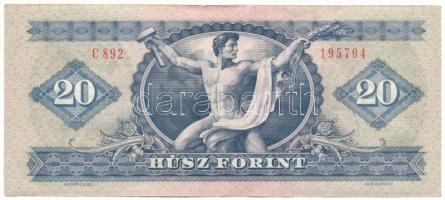 1975. 20Ft T:F erős papír Adamo F16