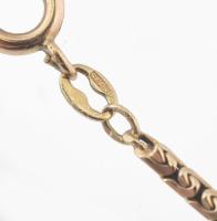 9K arany (Au) nyaklánc. Jelzett 6,42g 46 cm